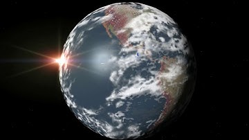 HD Productions USA Lightwave 3D Logo Example (Earth)