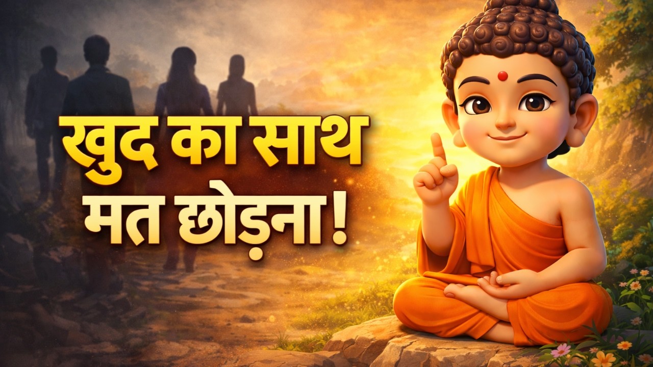 जब सब साथ छोड़ दें तब खुद का साथ मत छोड़ना | Gautam Buddha Motivational Story | Self Confidence