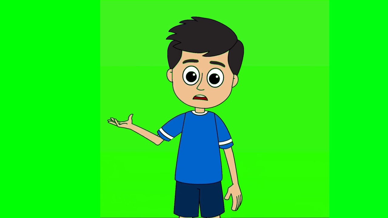 Green Screen Cartoon Actor. Animation Cartoon Character. Green Screen  Cartoon video. Cartoon Maker. - YouTube