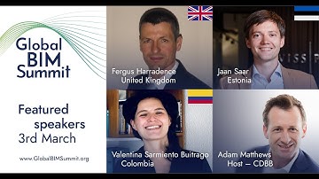 Global BIM Summit - pre-event Webinar - 3 March 2021