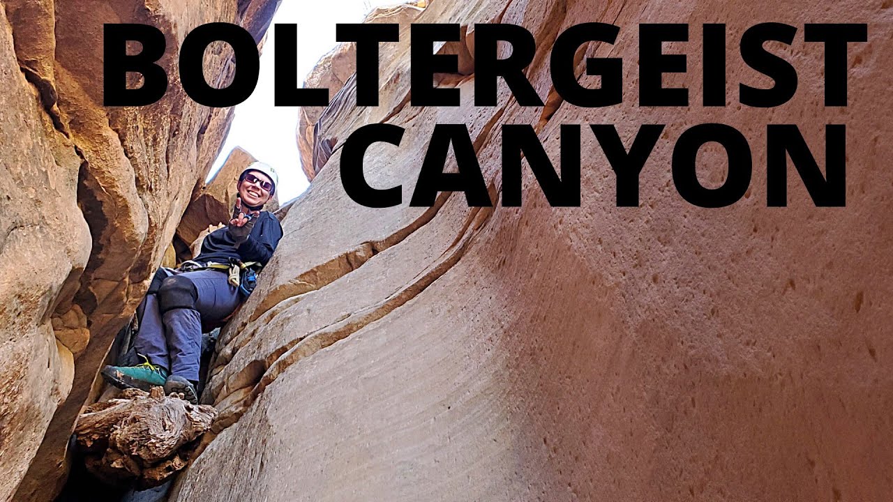 Canyoneering Boltergeist Canyon, Dixie National Forest, Utah