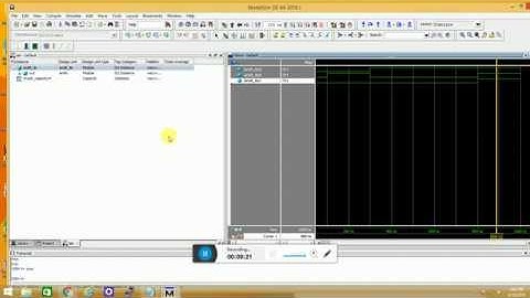 simulation of verilog programs by using modelsim