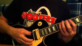 Advanced Heavy Metal Licks #2 - Rusty Cooley 5 String Sweep Progression Lesson