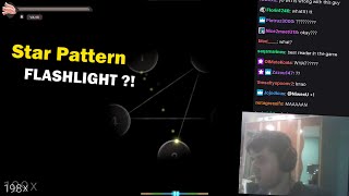 Badeu on STAR PATTERN with FLASHLIGHT