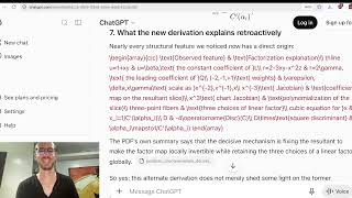 Terry Tao's GPT chatlog re: Jacobian conjecture