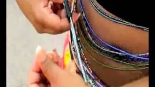 screw clasp for waist beads