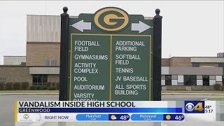 Greenwood High School experiences overnight vandalism