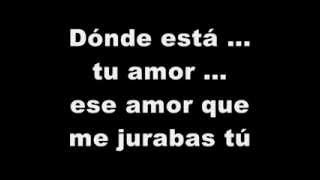 Jurabas tu KARAOKE  Los del fuego