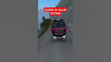 Bus strobo mata oleng‼️Bus Simulator Indonesia #busoleng #basuri #strobomata #telolet #bustayo