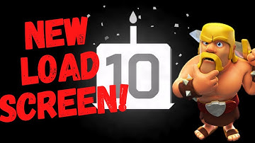 New Load Screen! | What does it mean? | Cake loading screen in Clash of Clans