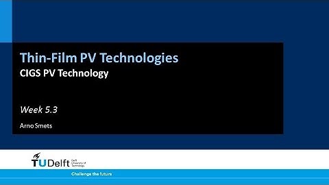 5.3 CIGS PV Technology