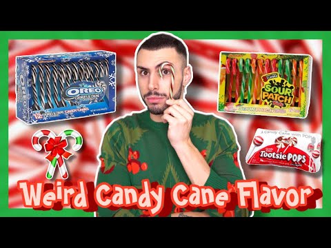 Δοκιμάζω περίεργες γεύσεις από candy canes | The Real Vlogmas #15