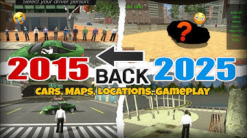 Exploring the Old version of Car Parking Multiplayer | 2025-2015 | 10 years ago Cpm | Muzetsu