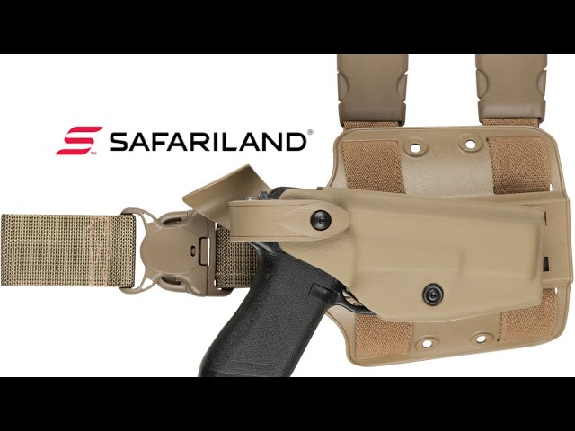 Safariland. 6005-10 - SINGLE STRAP LEG SHROUD W/ QUICK RELEASE LEG STRAP