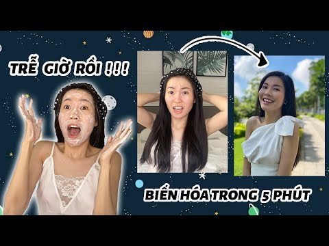 ĐI LÀM MUỘN nhưng VẪN PHẢI ĐẸP ⏰ Skincare thần tốc trong những ngày dậy trễ ⚡😪