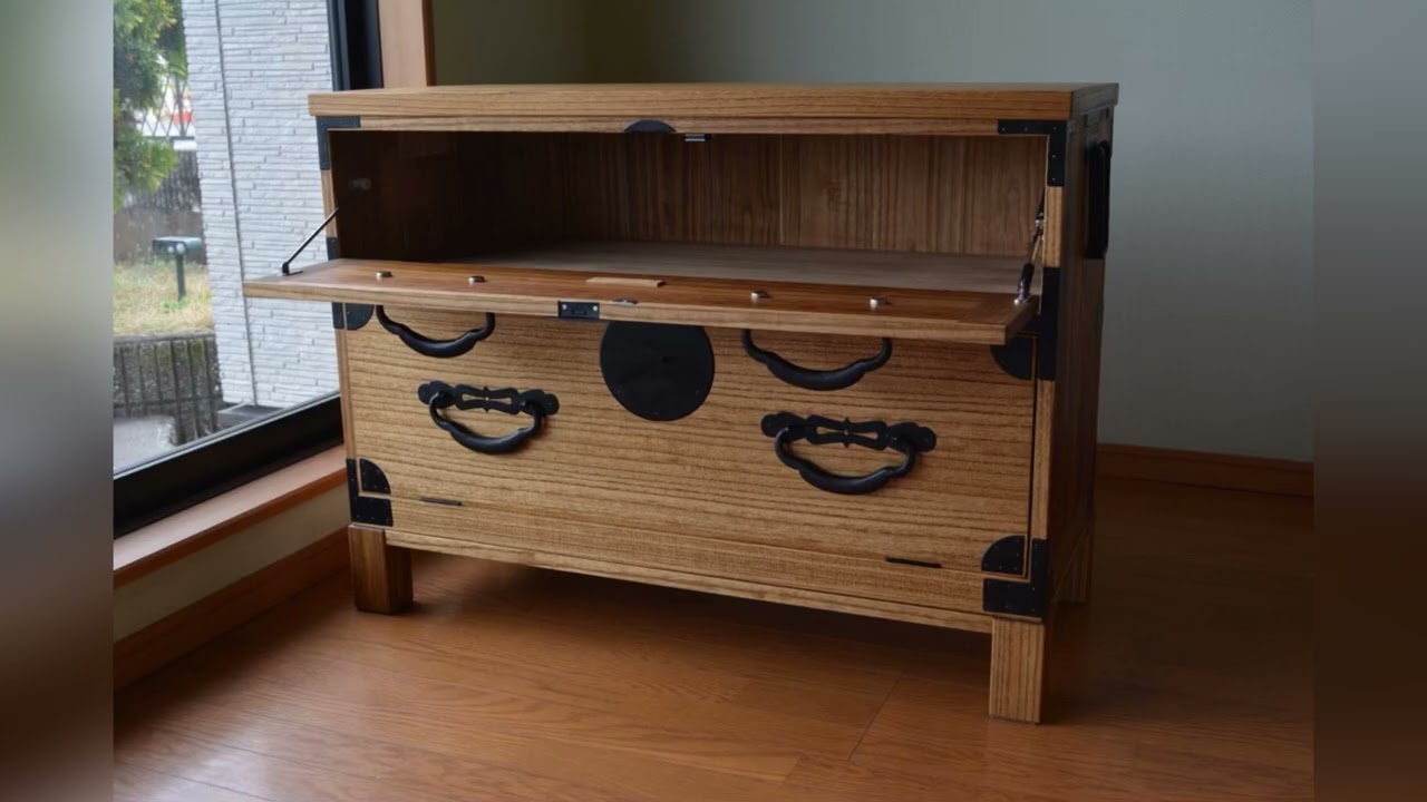 【リメイク品】桐箪笥　チェスト　テレビ台　和箪笥 maxresdefault.jpg