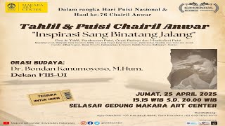 Download Lagu Tahlil dan Puisi Chairil Anwar \ MP3 Download Lagu Tahlil dan Puisi Chairil Anwar \ MP3