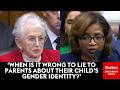 'I Find That Appalling': Virginia Foxx Rips School Officials Over Transgender-Affirming Policies