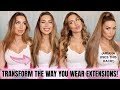 6 HAIR EXTENSION HACKS YOU NEED TO KNOW! EXTENSIONS MADE EASY ! ARIANA HAIR TUTORIAL