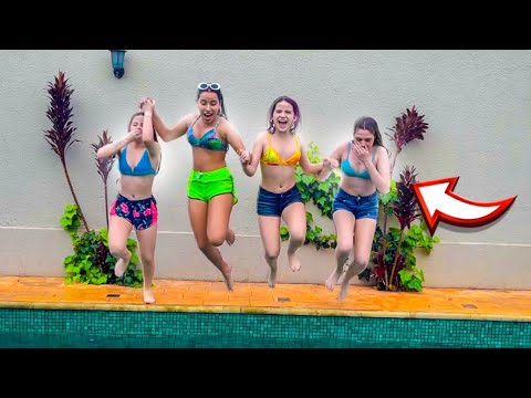 VLOG - ENTRAMOS PELA PRIMEIRA VEZ NA PISCINA DA CASA NOVA