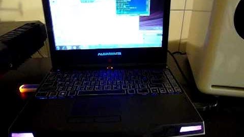 Winamp plug-in for Alienware m11x AlienFx