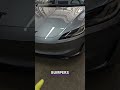 Tesla Performance Impact Test: Liquid PPF Protection! #shorts