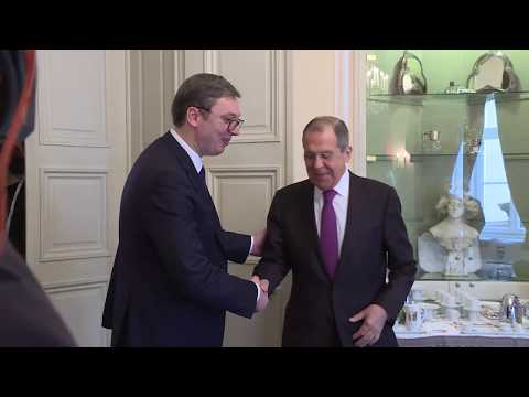 С.Лавров и А.Вучич,