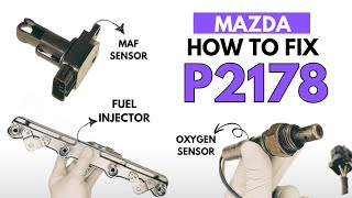 Mazda : How to Fix P2178 Engine Error Code with 3 Methods