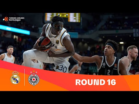 Real-Partizan | Round 16 Highlights | 2023-24 Turkish Airlines EuroLeague