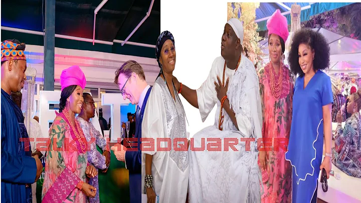 Ooni of ife 51 years old wife olori Ronke shock the world at King Charles coronation party in London