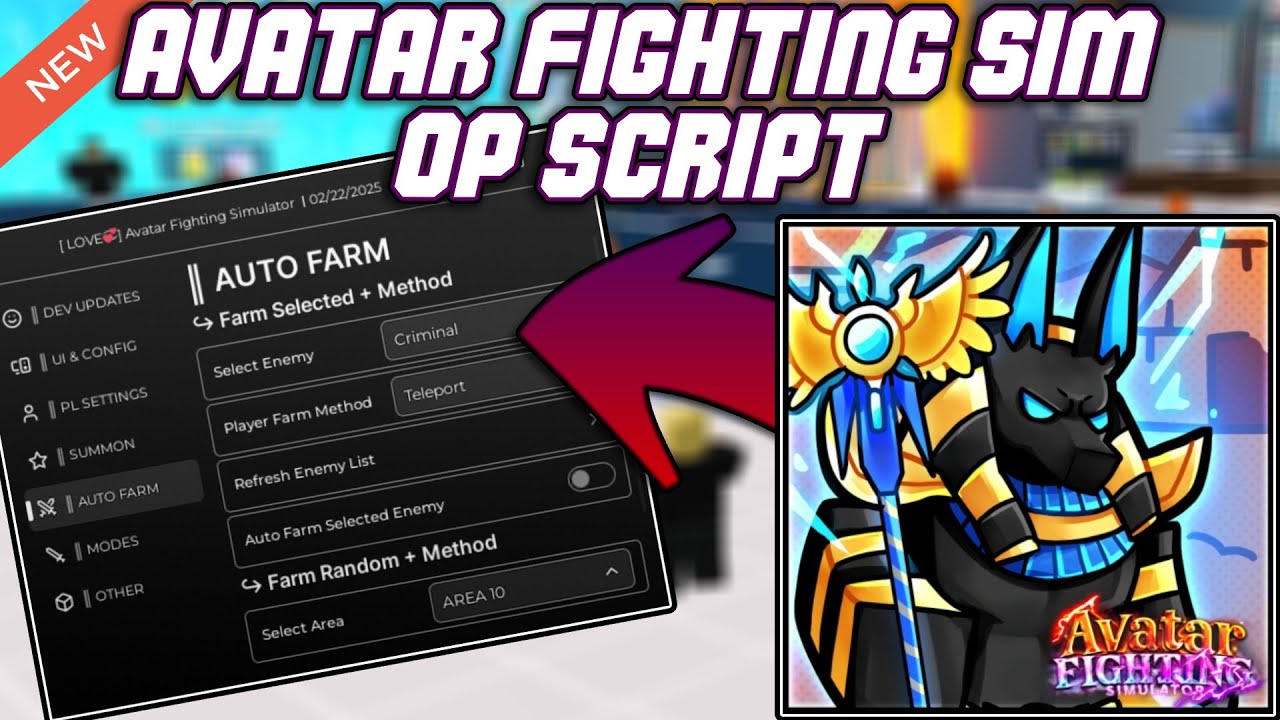 [NEW] Avatar Fighting Simulator OP Script (2025) PASTEBIN - Auto Farm ...