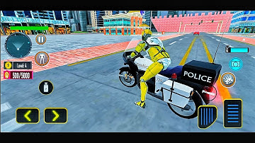 Speed Robot Game 2021 - Miami Crime City Battle - Android Gameplay Part 2