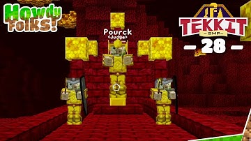 Judge Pourck Returns! | Tekkit SMP | 28