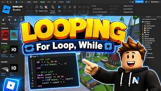 Cara Membuat Game Roblox Dengan LUA - For, While, Loop #8