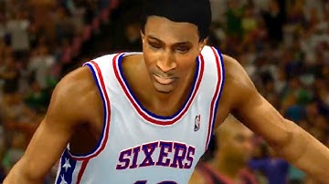 Philadelphia 76ers 1977 vs Philadelphia 76ers 2001 FULL MATCH | NBA 2K14 AI Simulation Gameplay