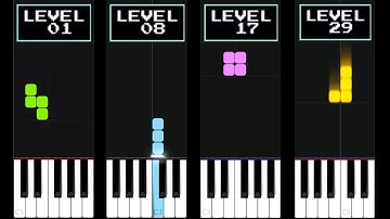 Play Tetris with the Piano (Synthesia)