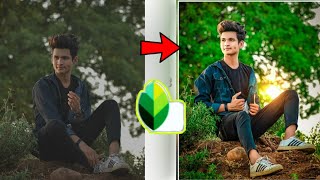 Snapseed Just 5 Steps HD Green Tone Editing Easily 🔥 Snapseed Edit 🔥 Snapseed Mobile Photo Editing screenshot 5