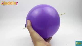 4 experiments with balloons
