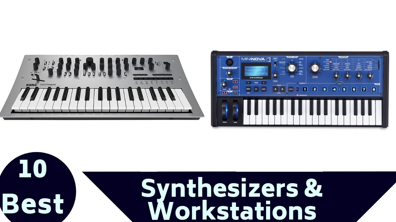 Top 10 Best Synthesizers and Workstations of 2021 [List Updated] YouTube