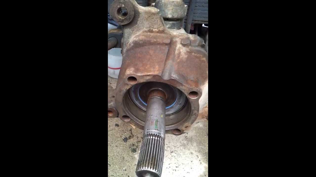 f250 front differential rebuild