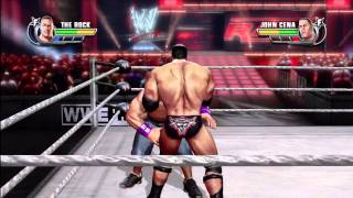 WWE All-Stars -- The Rock vs. John Cena FULL MATCH (via www.thegamingtailgate.com)