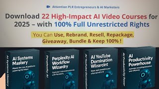 AI Video Courses Goldmine w/ Unrestricted PLR - AI Video Courses Goldmine 2025