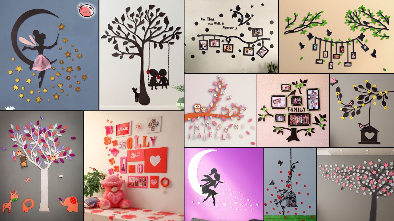 #10+ #WallArt #LivingRoomDecor #DIYPaperCraft #DIYProjects #WallHanging