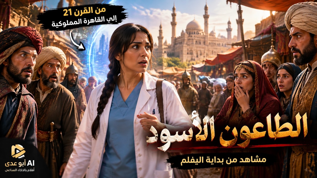 "الطاعون الأسود | أول فيلم مصري طويل بالذكاء الصناعي | البرومو الأول"
