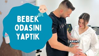 Bebek Odasini Nasil Yaptik? Ev Tadi̇lati Vlogu
