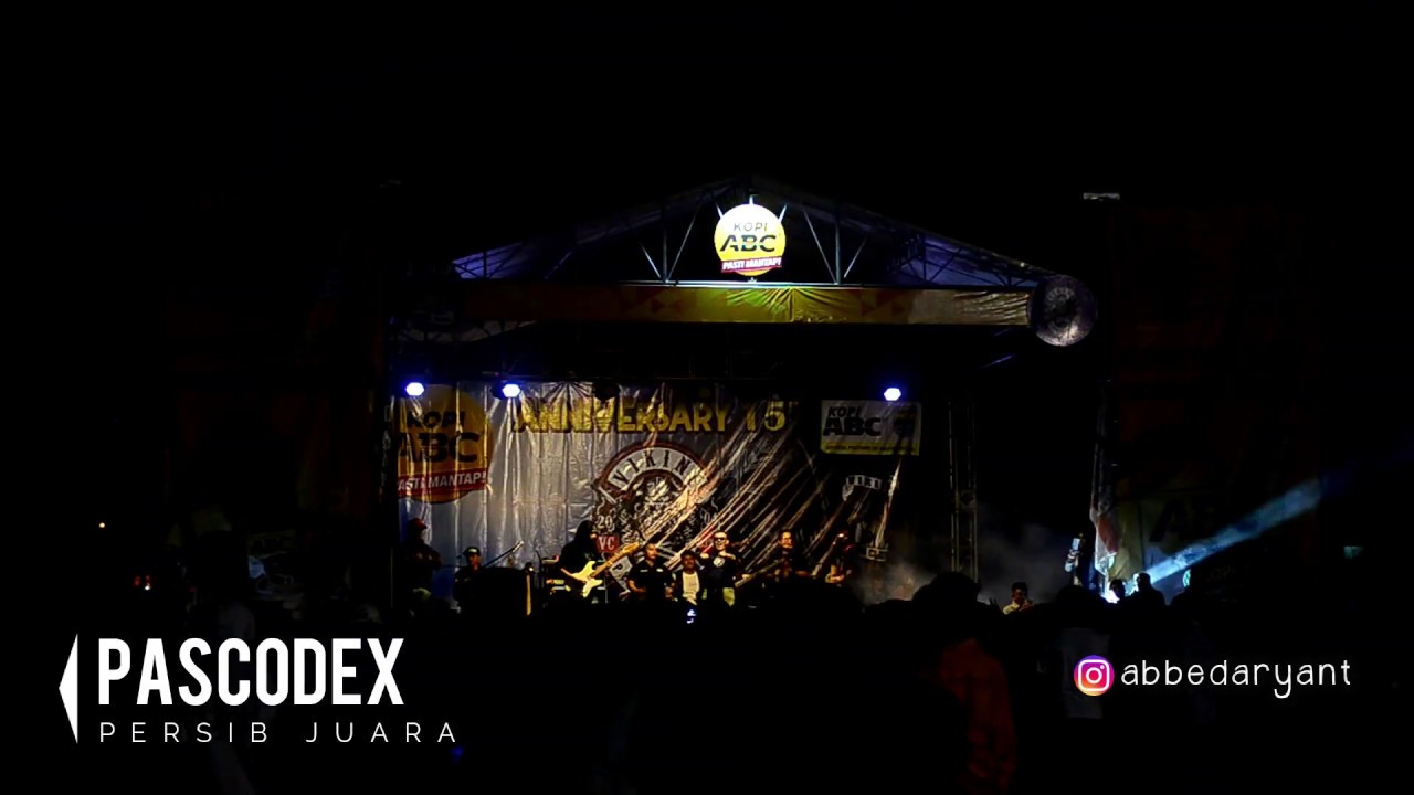 PASCODEX - PERSIB JUARA (LIVE ANNIVERSARY 15 TH VIKING PANGALENGAN