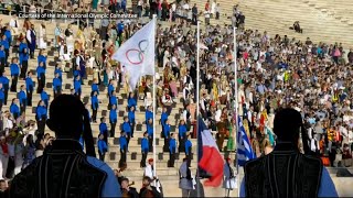 Olympic Hymn | Paris 2024 Torch Handover Ceremony