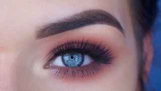Too Faced Sweet Peach Palette Eye Makeup Tutorial