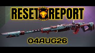 D2 Reset 28JUL26 #destiny2 #destinythegame #SaveDestiny #WeWantDestiny3