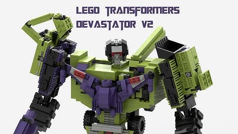 LEGO TRANSFORMERS DEVASTATOR V2 By BX Brix